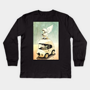 photo safari Kids Long Sleeve T-Shirt